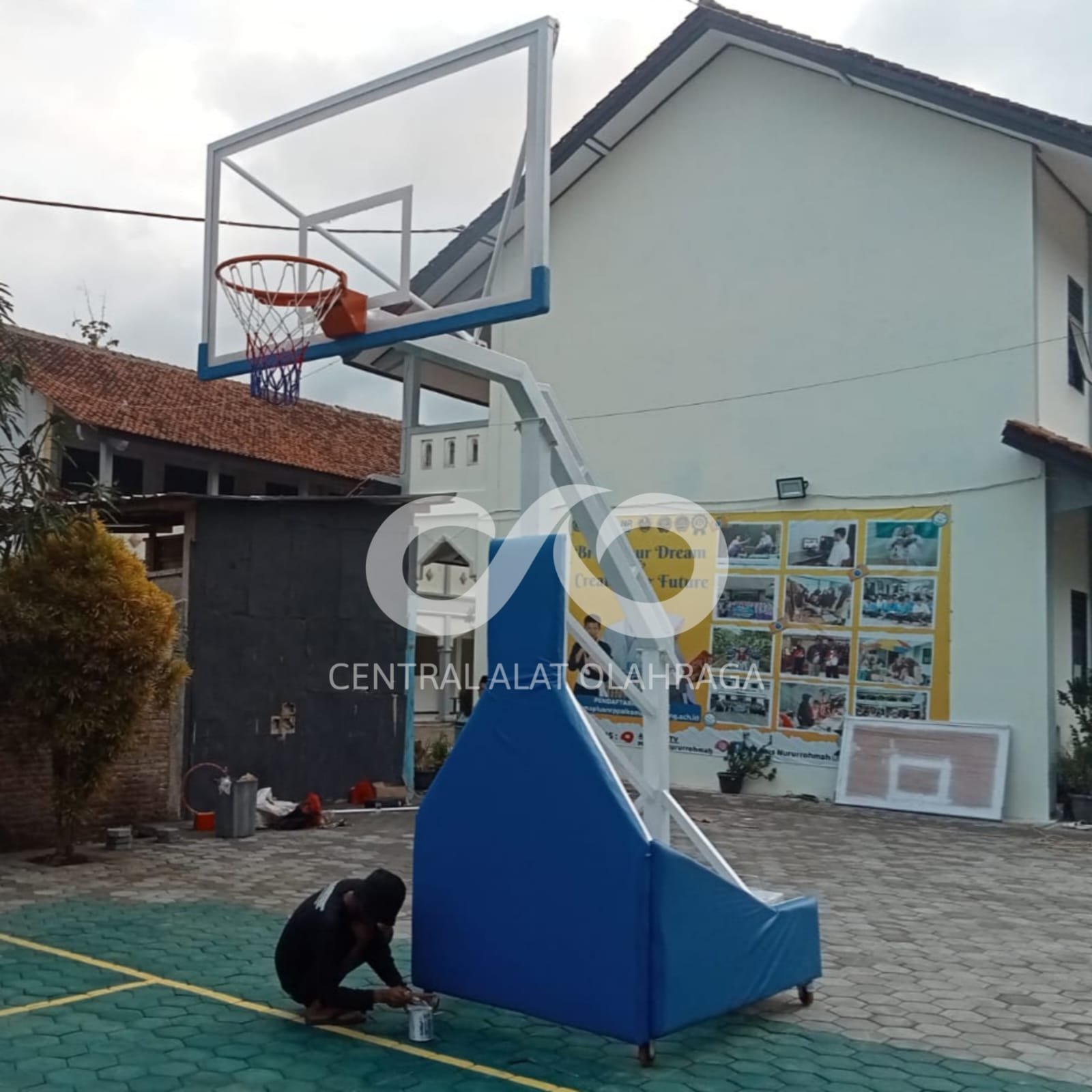 Tiang Basket  Portable